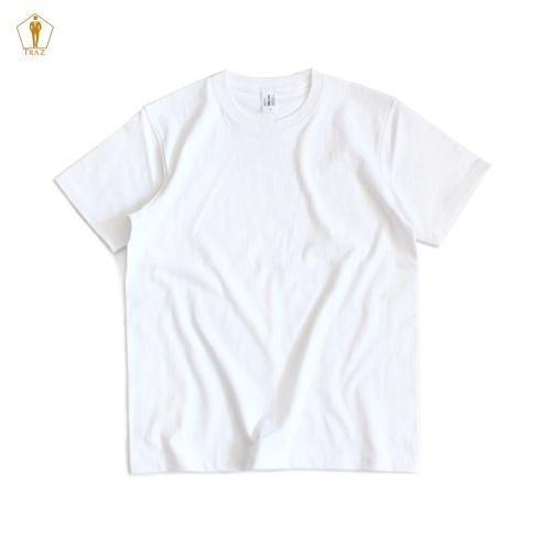 Áo thun Phông TRAZ 265G Nam, Nữ Trắng, Be, Kem, Đen Cổ Tròn Dáng Phom Rộng Unisex Cộc Tay Lỡ Trơn