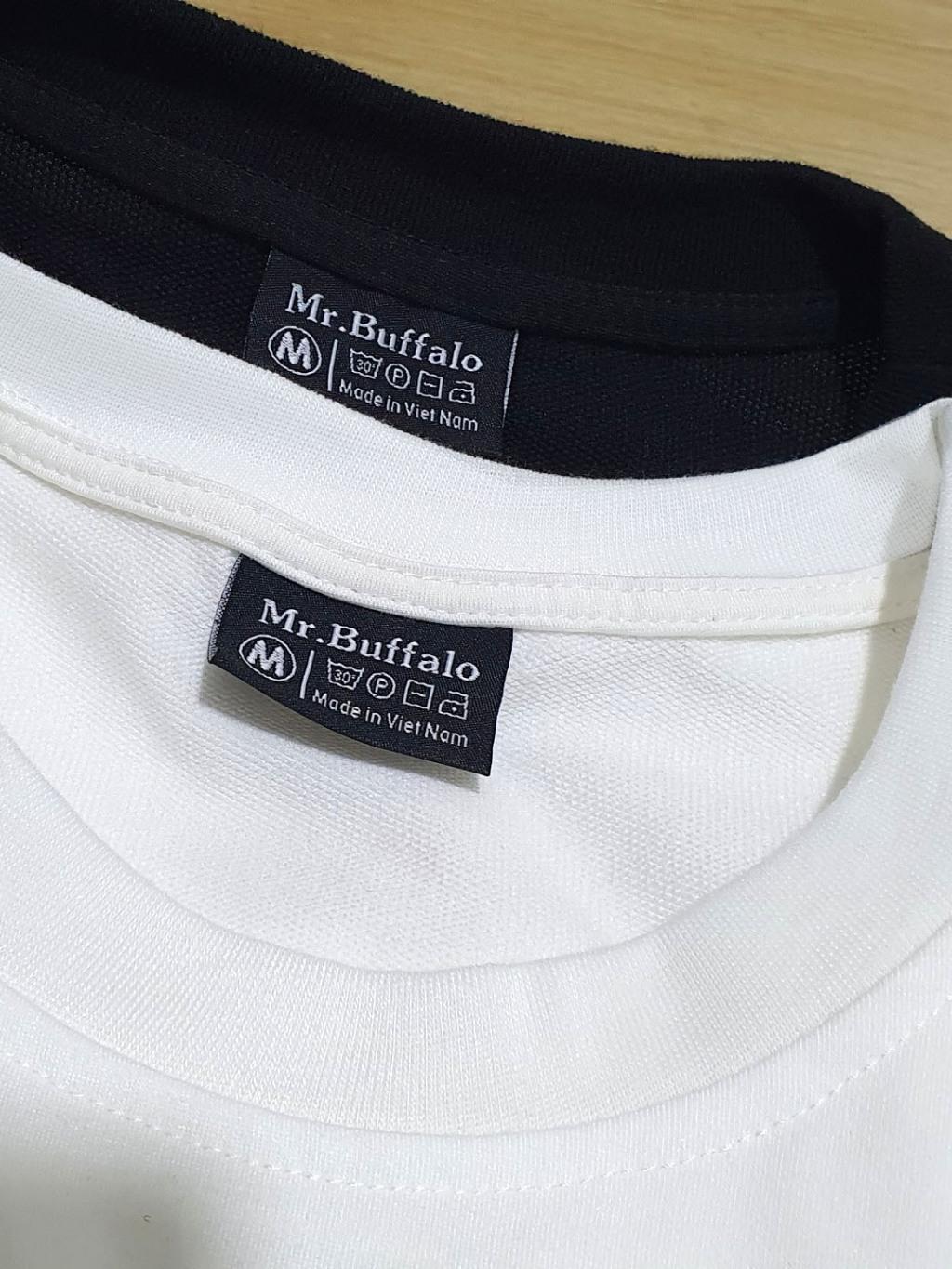 Áo Sweater Hổ, Rồng Vô tri 1 Mr.Buffalo - VT01 Trắng, VT01 Trắng