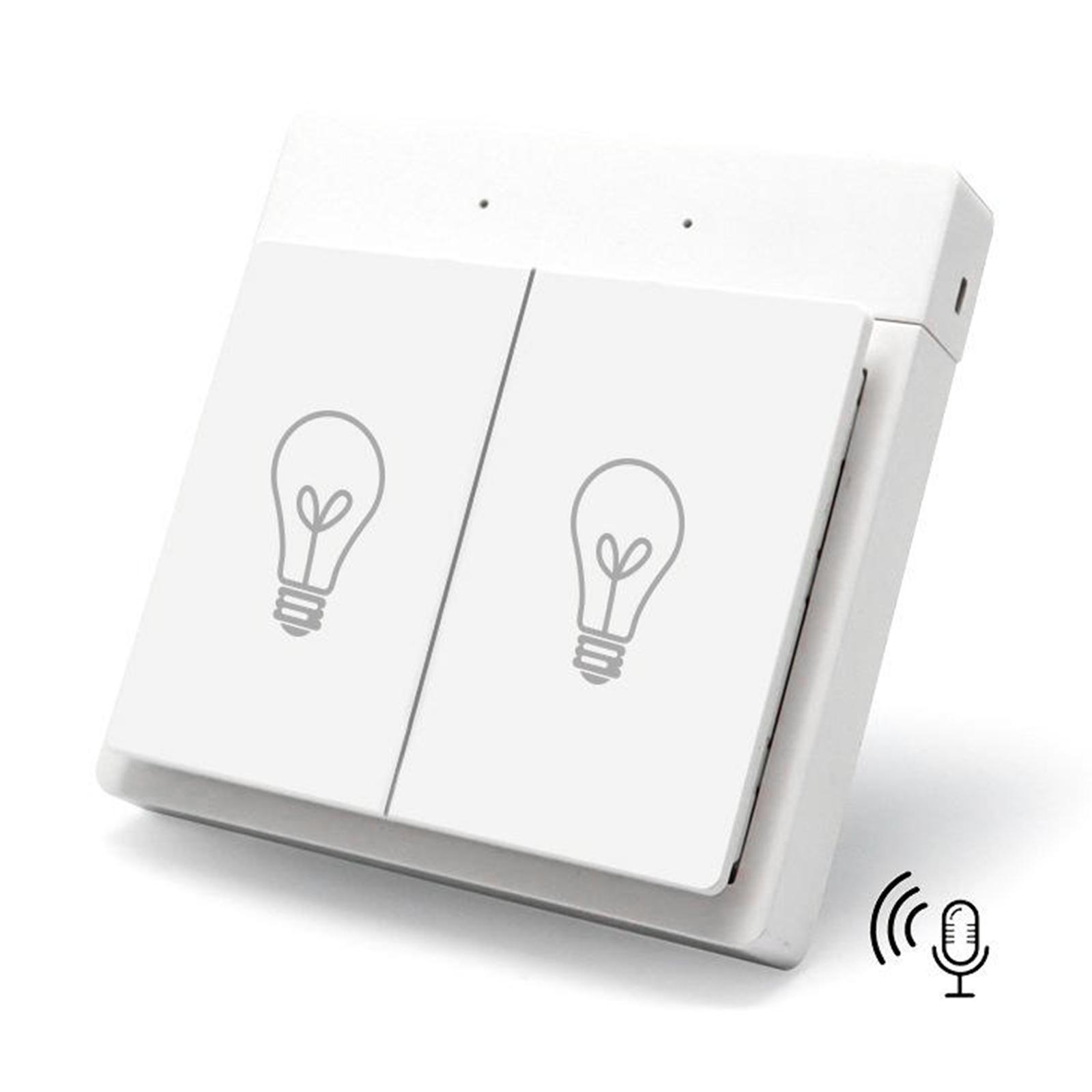 Smart Wall Light Switch Intelligent Voice Control Wireless Home Bathroom