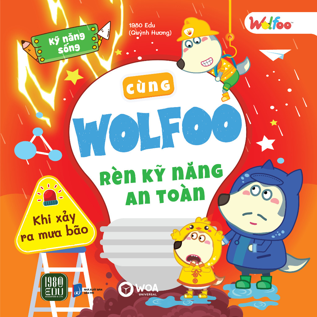 Sách - Combo 6 cuốn: Cùng Wolfoo Rèn Kỹ Năng An Toàn