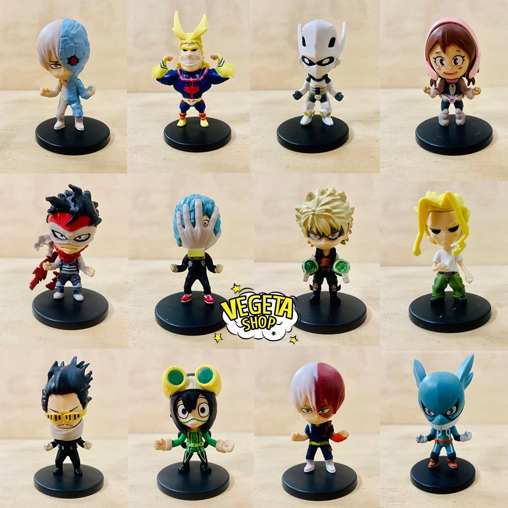 Mô hình My Hero Academia - Bán lẻ mô hình học viện siêu anh hùng All Might Midoriya Bakugo Todoroki Ida Stain - Cao 7cm