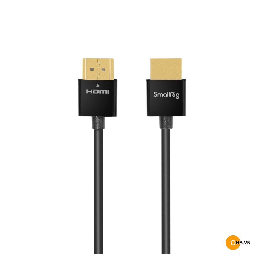 SmallRig Ultra Slim 4K HDMI Cable 35cm 2956 - Hàng Chính Hãng