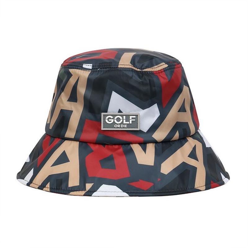 Mũ golf, ngực lớn, bóng râm, chống nắng, mũ ngư dân, unisex Color: Red and yellow Hat Size: S