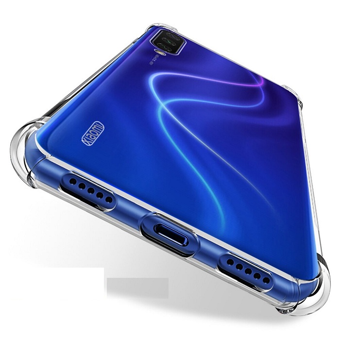 Ốp lưng silicon dẻo trong suốt chống sốc dành cho Xiaomi Mi CC9