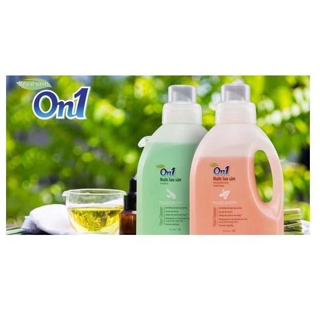 Nước lau sàn On1 tinh dầu Sả 2,6L LC202 - Sàn sạch, sáng bóng