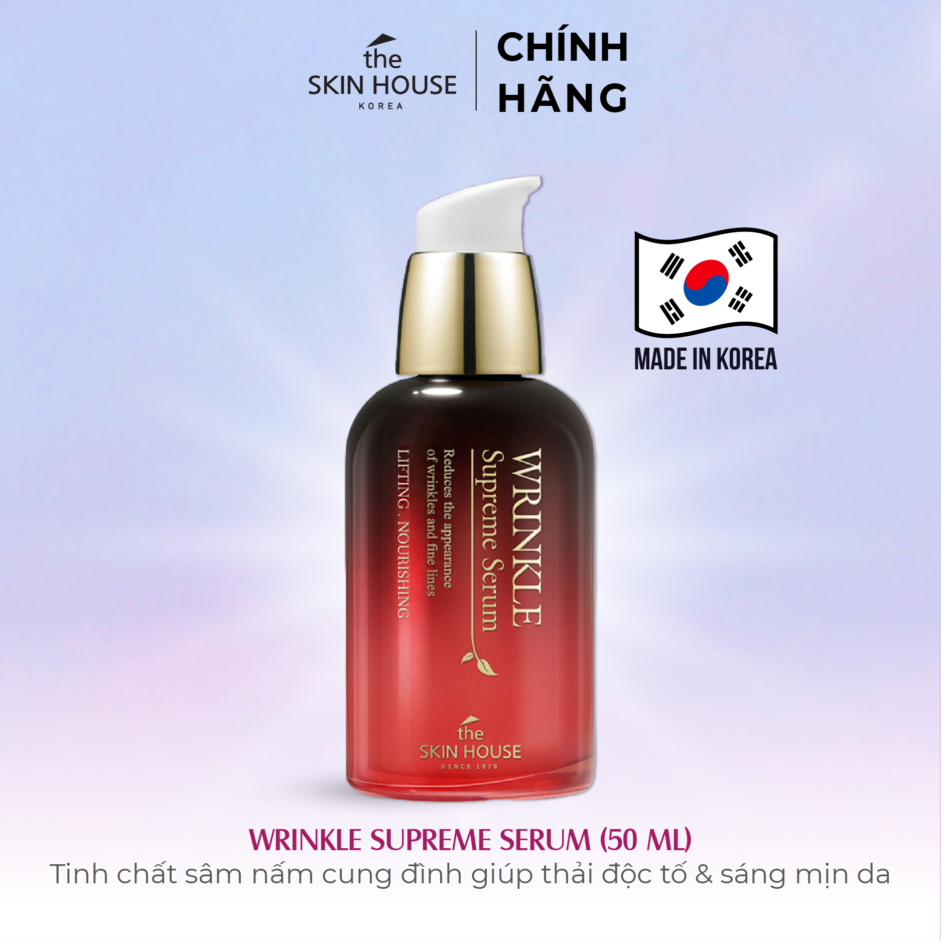 T24 Tinh chất thảo dược phục hồi trẻ hóa da - WRINKLE SUPREME SERUM 50ml