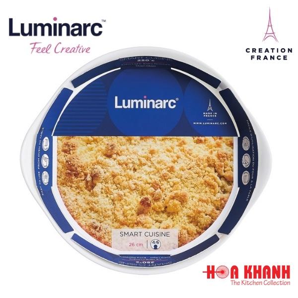 Khay nướng Thuỷ Tinh Luminarc Smart Cuisine Tròn 28cm - N3165