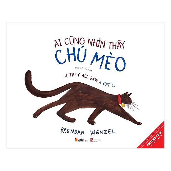 Sách - Song ngữ Ai cũng nhìn thấy chú mèo - Quảng Văn
