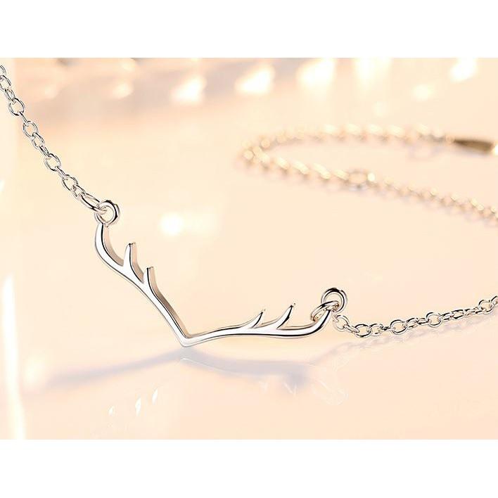 Lắc tay nữ - Gạc Hươu ️ ƯU ĐÃI TOÀN SHOP ️ Bạc 925 sáng bền, thiết kế tinh tế phù hợp mọi phong cách, sự kiện