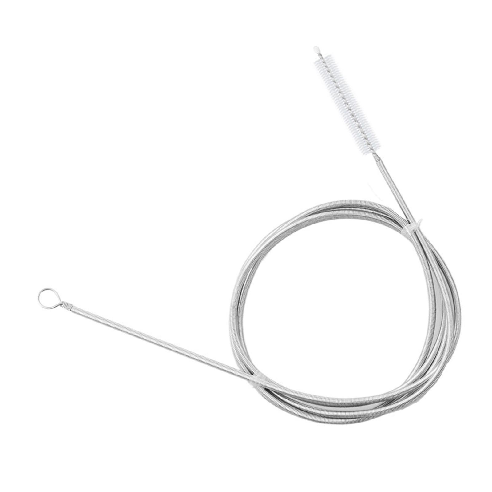 Tube Cleaning Brush Piping Accessories Car Accessories with Soft Nylon Bristles Head Freezer Straws Fridge Cleaning Water Bottle Cleaning