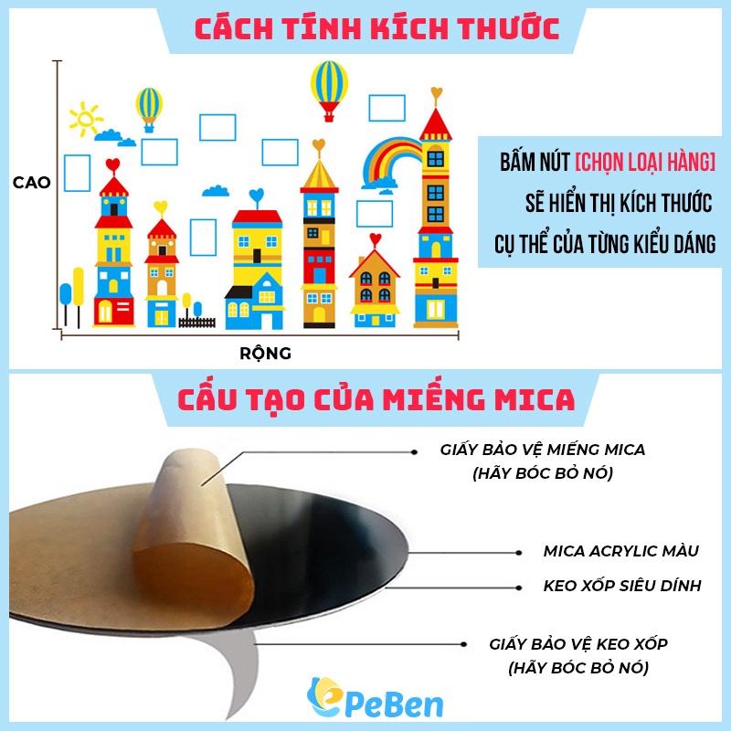 Tranh Mica trang trí tường Quán trà sữa vui nhộn quán trà sữa, quán ăn, nhà hàng