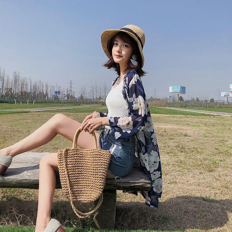 Áo khoác cardigan chiffon nữ chống nắng