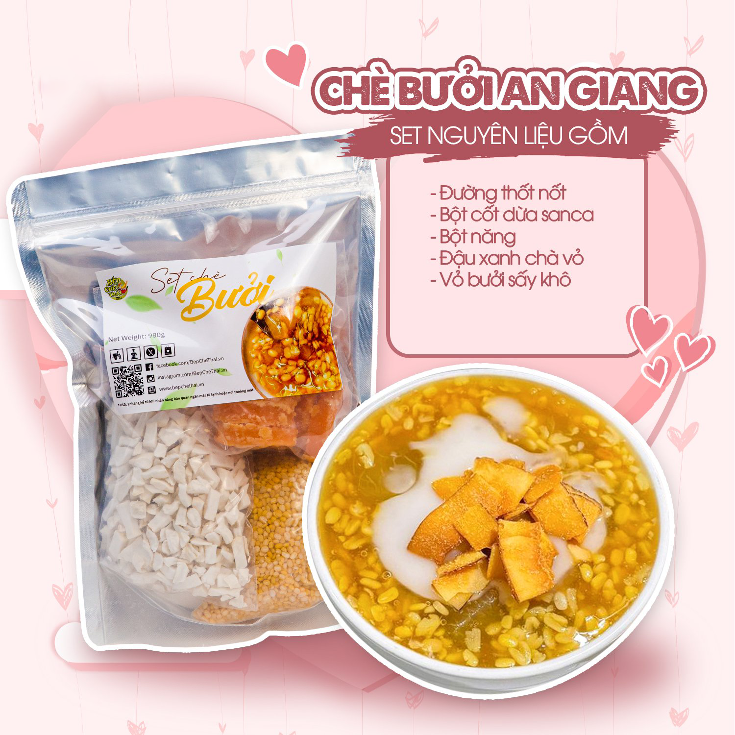 Set Chè Bưởi An Giang