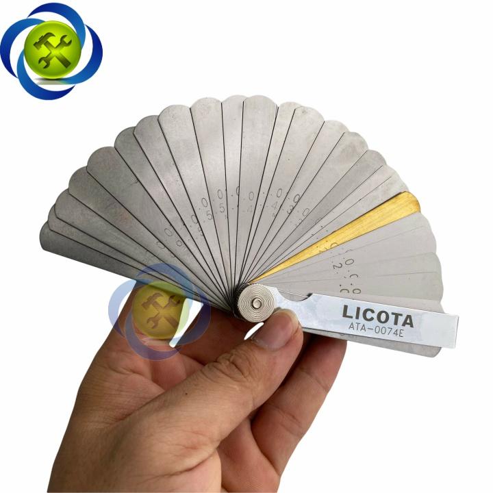 Thước lá đo khe Licota ATA-0074E hệ inch loại 32 lá