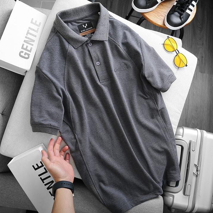 Hình ảnh Áo thun nam (DEAL SỐC) áo phông nam polo phối chữ LỊCH LÃM cao cấp - ShynZ Store - TCB01