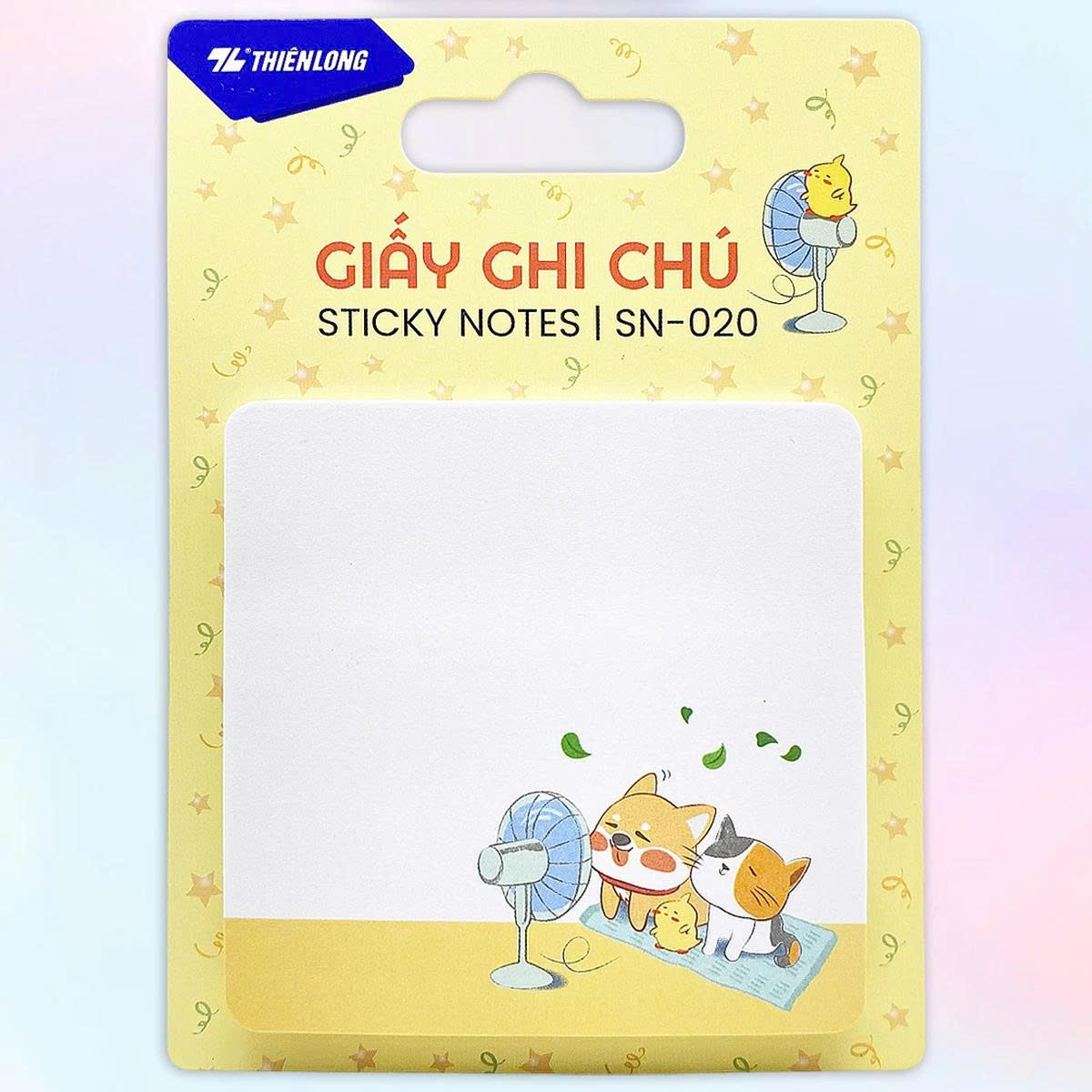 Giấy Ghi Chú Besties - 70 x 70 mm - 73 x 73 mm - Thiên Long  - Màu Ngẫu Nhiên
