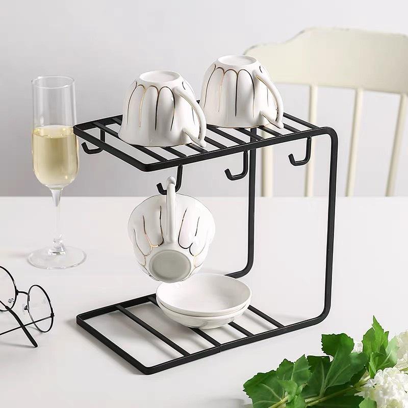 Giá treo cốc quầy bar, nhà bếp, phòng khách tiện dụng