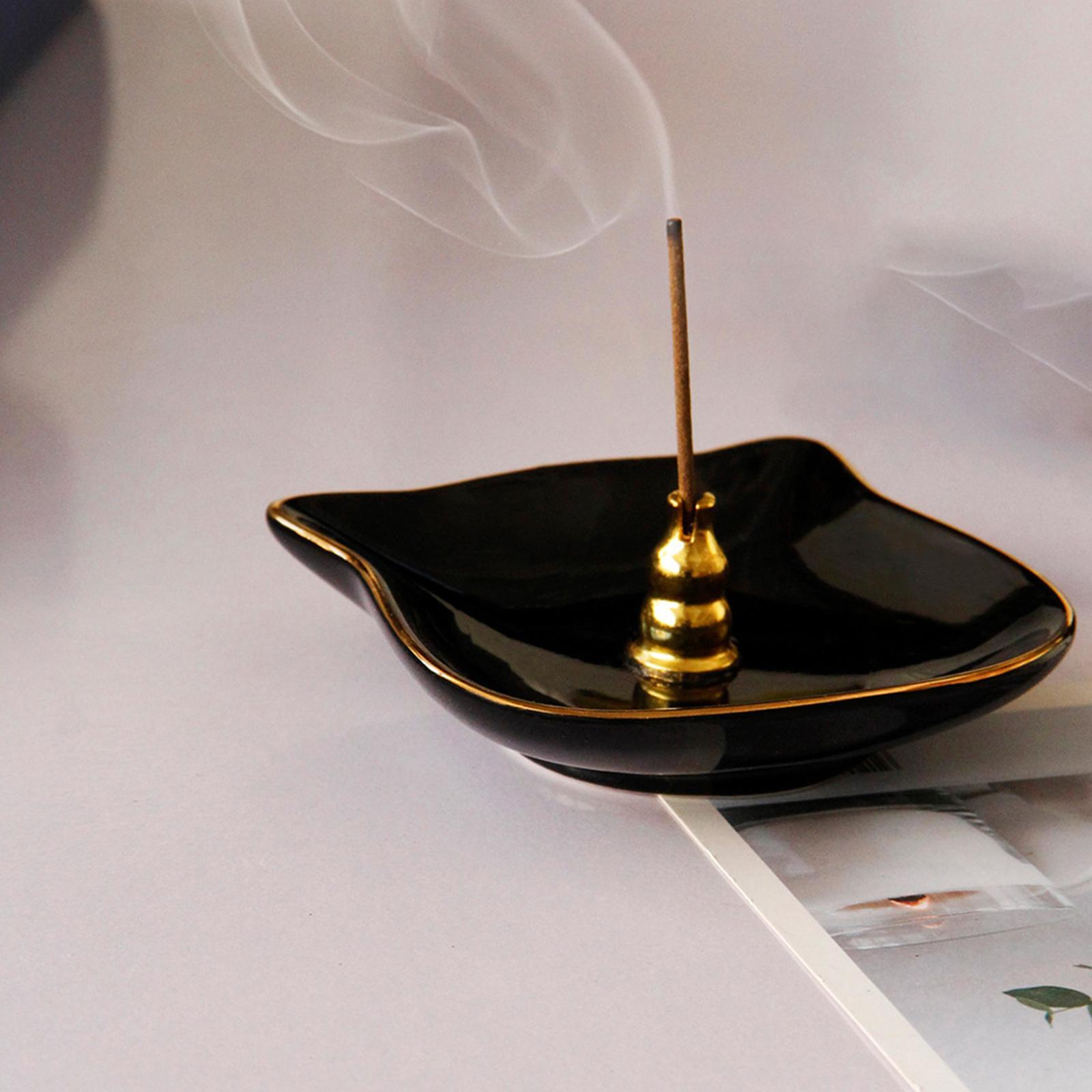 Incense Burner Holder Meditation Incense Holder for Home Living Room Outdoor Yoga Room