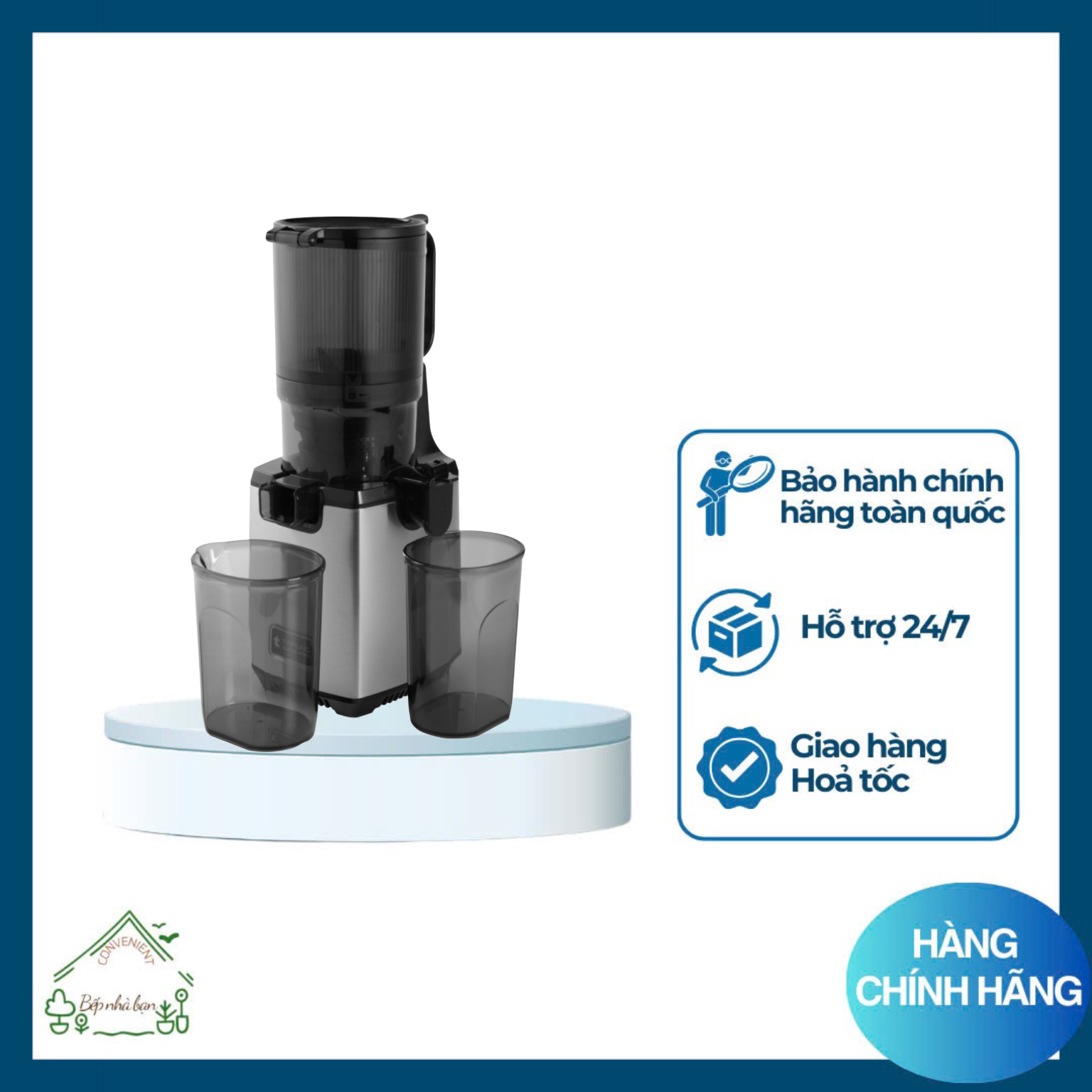 Máy ép chậm Tapuho TSJ68 - Giải pháp cho mùa hè- Hàng Chính Hãng