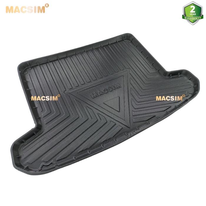 Thảm lót cốp Hyundai Tucson 2015-2020 nhãn hiệu Macsin chất liệu tpv cao cấp màu đen