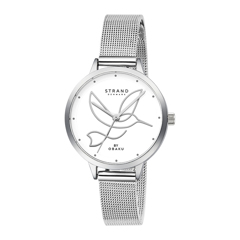 Đồng hồ đeo tay nữ hiệu OBAKU STRAND S720LXCWMC