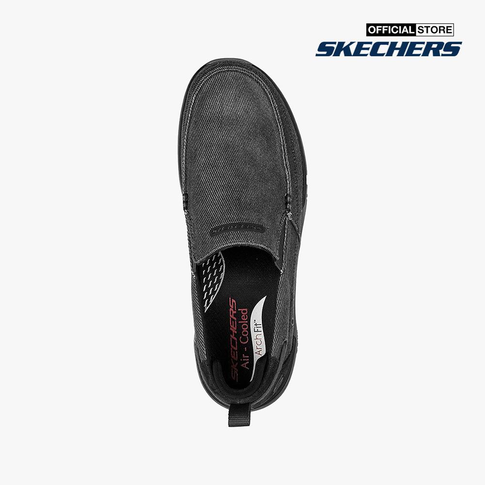 SKECHERS - Giày slip on nam Relaxed Fit 204605