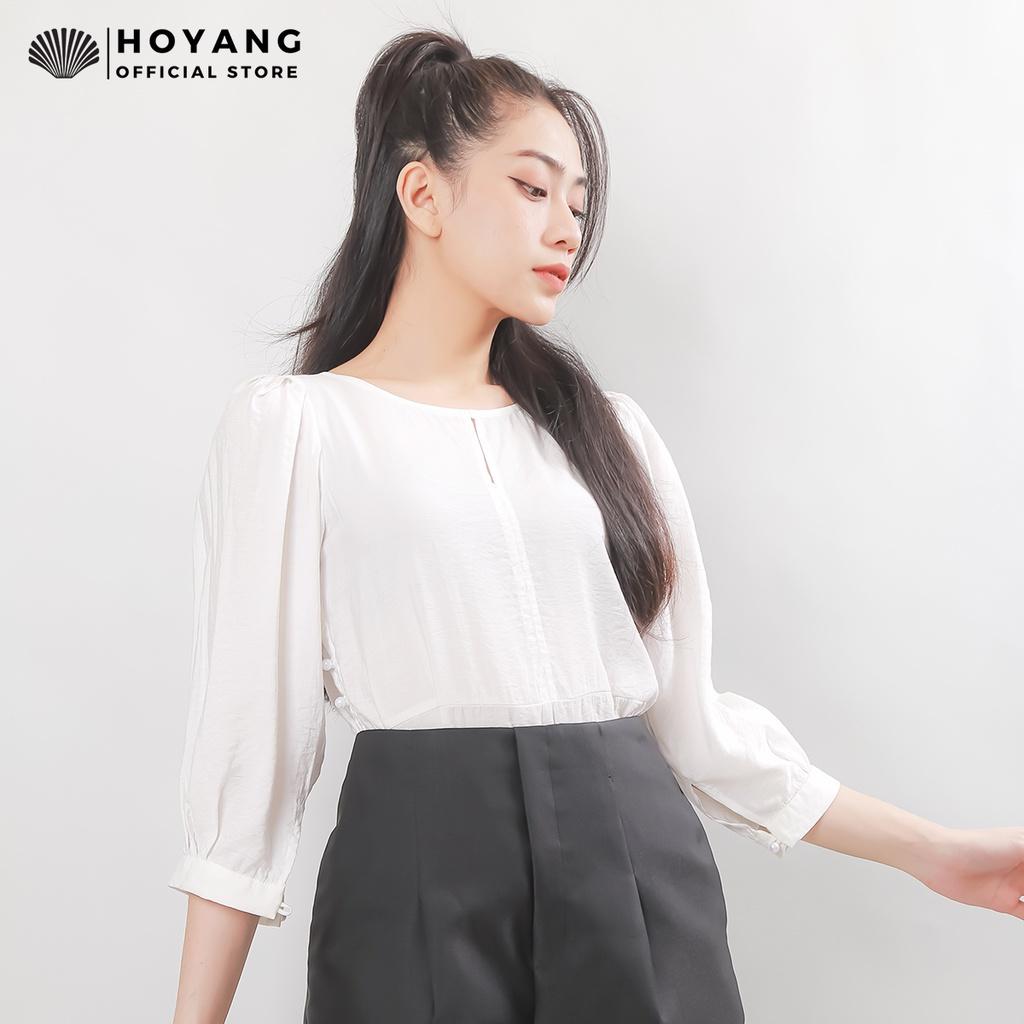 Áo Kiểu Form Rộng Che Bụng HOYANG AHY42