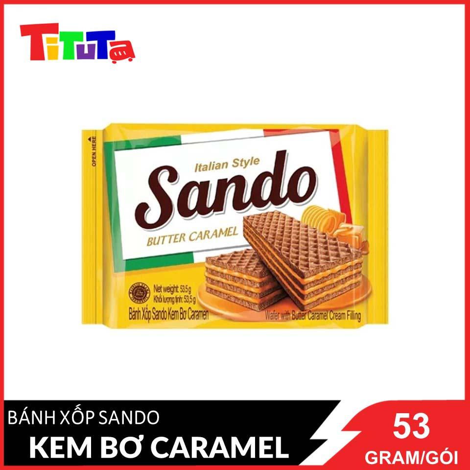 Bánh xốp Sando Caramel 53.5g