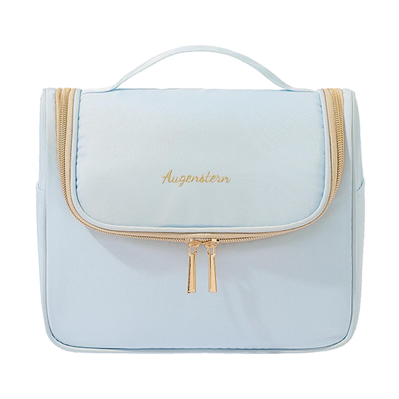 Toiletry Bag Portable Cosmetic Organizer Pouch for Bathroom Shower  Blue