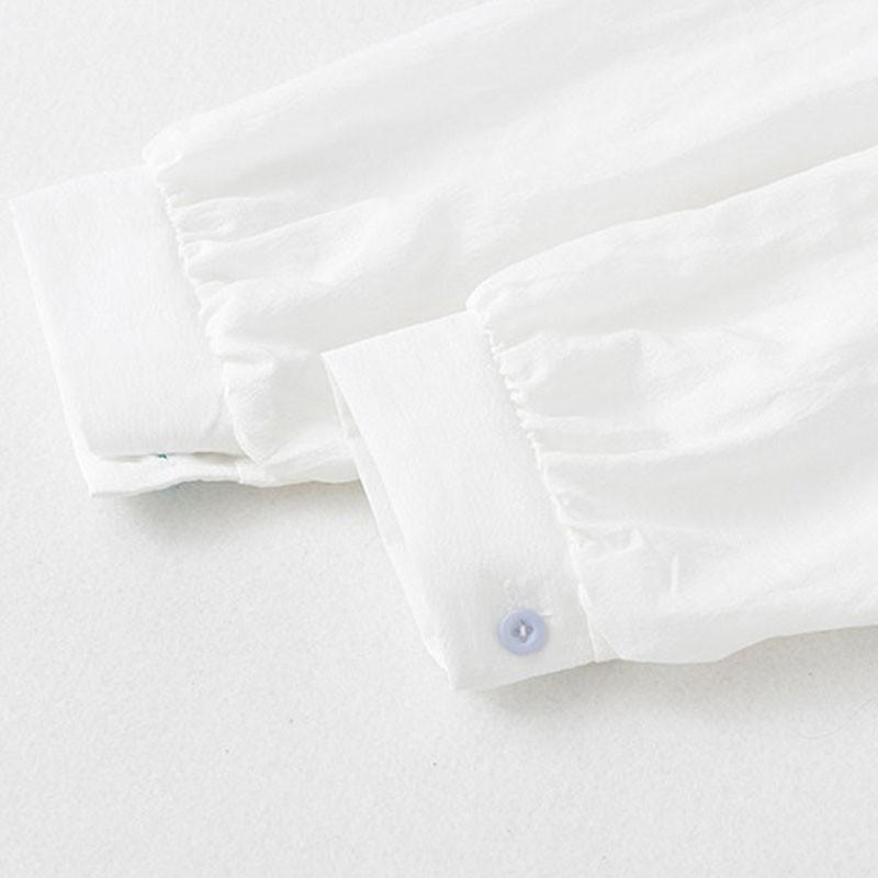 Áo sơ mi nữ tay dài phong cách vintage