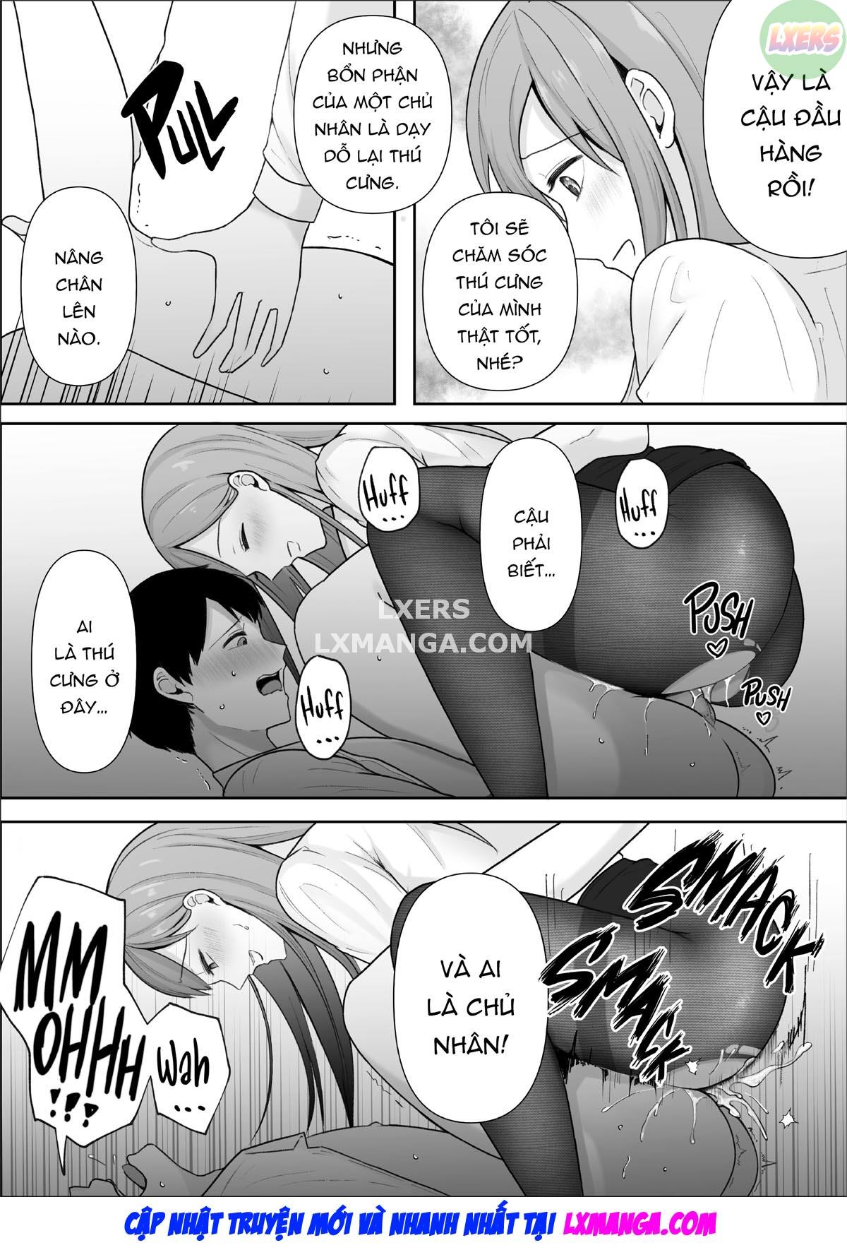 tôi trở thành thú cưng của sếp nữ nghiêm khắc chapter 1 31