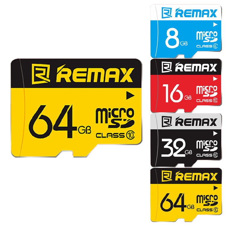 Thẻ nhớ MicroSD REMAX 64GB tốc độ class 10 chuyên dụng - Hàng Chính Hãng