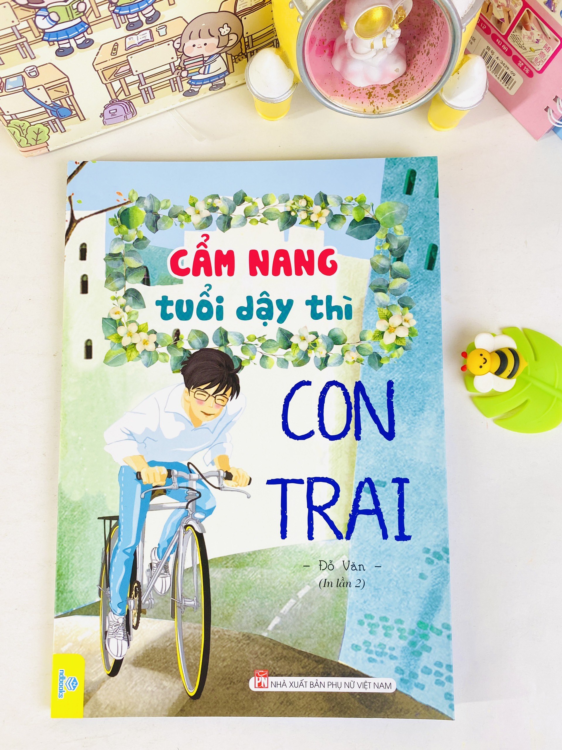 Sách - Combo 2 cuốn Cẩm Nang Tuổi Dậy Thì Con Trai và Con Trai Cha Mẹ Có Nhiều Điều Muốn Nói Với Con - ndbooks