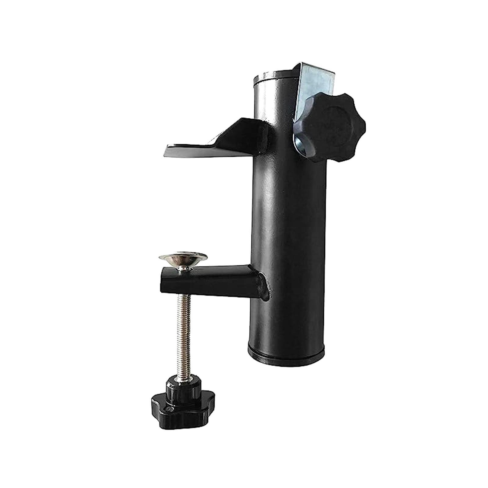 Deck Mount Umbrella Stand Parasol Holder Multipurpose Heavy Duty Fishing Umbrella Mount Clamp Umbrella Holder for Deck for Lawn Boats Patio