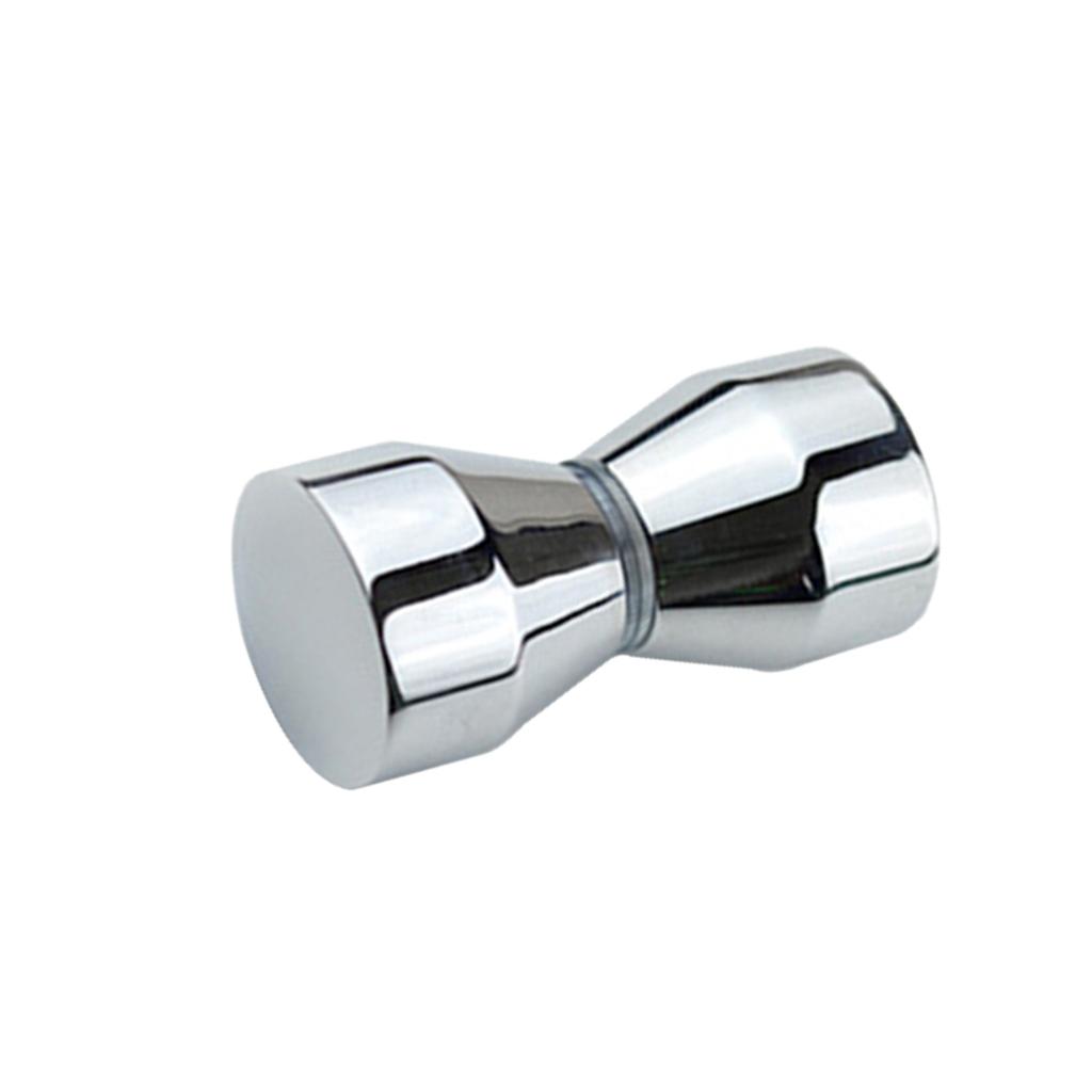 Aluminum Alloy Glass Door Handle Knob for Bathroom Kitchen Toilet Garden