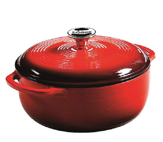 Nồi gang phủ men màu đỏ - 1.5L