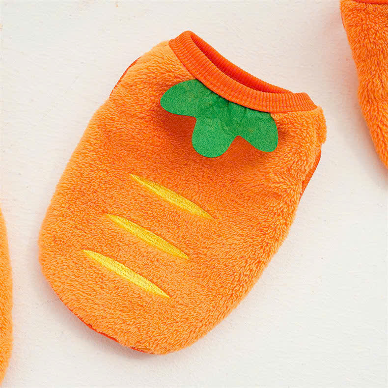 ÁO CÀ RỐT DỄ THƯƠNG CHO THÚ CƯNG CHÓ MÈO