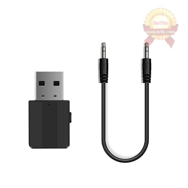 Thiết bị thu phát âm thanh Usb bluetooth 5.0 cho Loa kết nối laptop máy tính Bt600