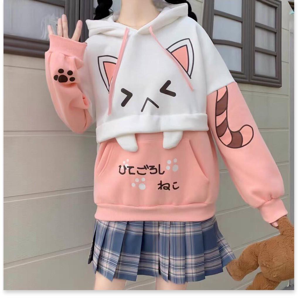 ÁO HOODIES FOM TO Y HÌNH MỚI NHẤT 2021 GIÀNH CHO CÁC BẠM NỮ XINH XẮN KHÁNH AN FASHION