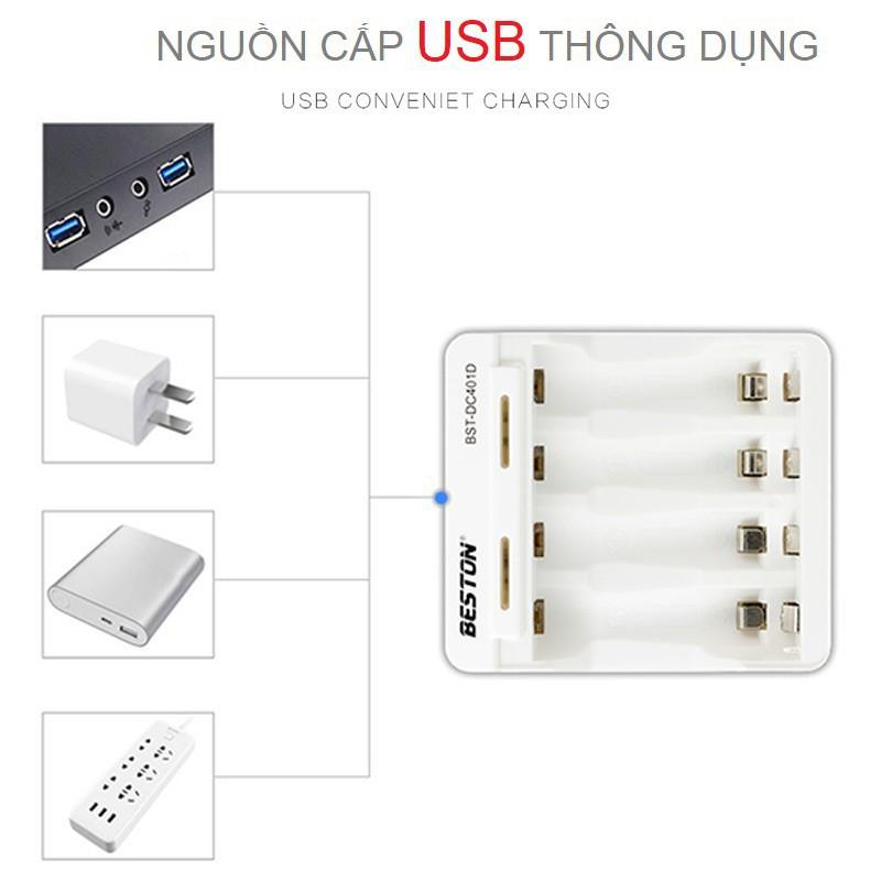 Pin sạc AAA (3A) BESTON dung lượng 1100mAh, 600mAh, 800mAh, 1300mAh - Pin 1.2V