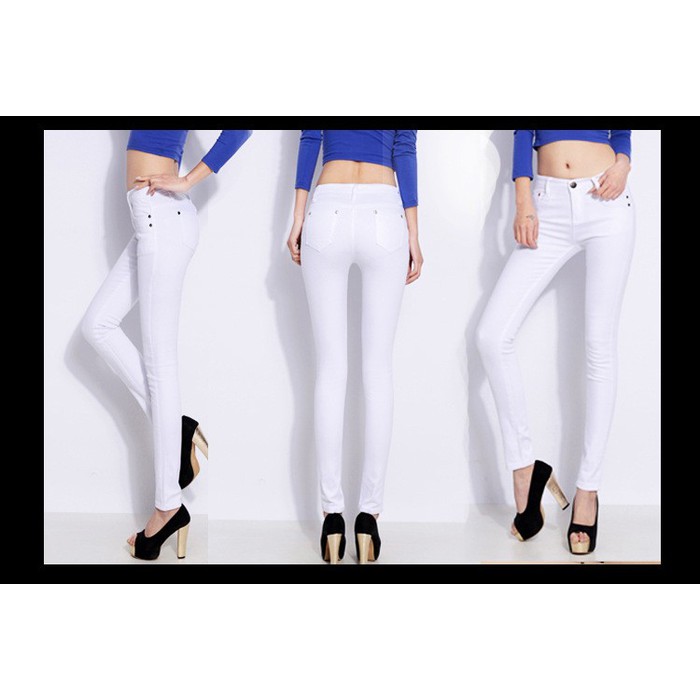 Quần kaki thun skinny nữ Quảng Châu Q035