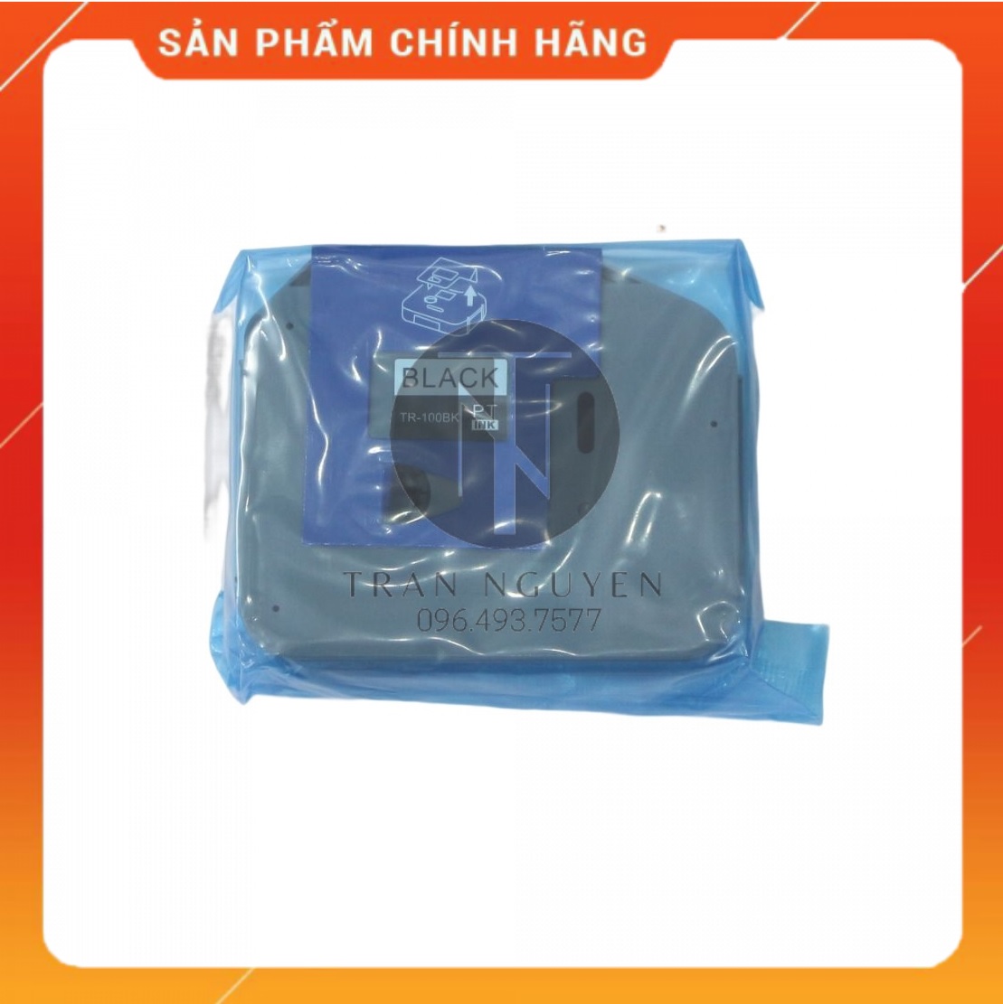 Băng mực in TR-100BK Dùng cho máy in ống lồng Brother - Hàng nhập khẩu