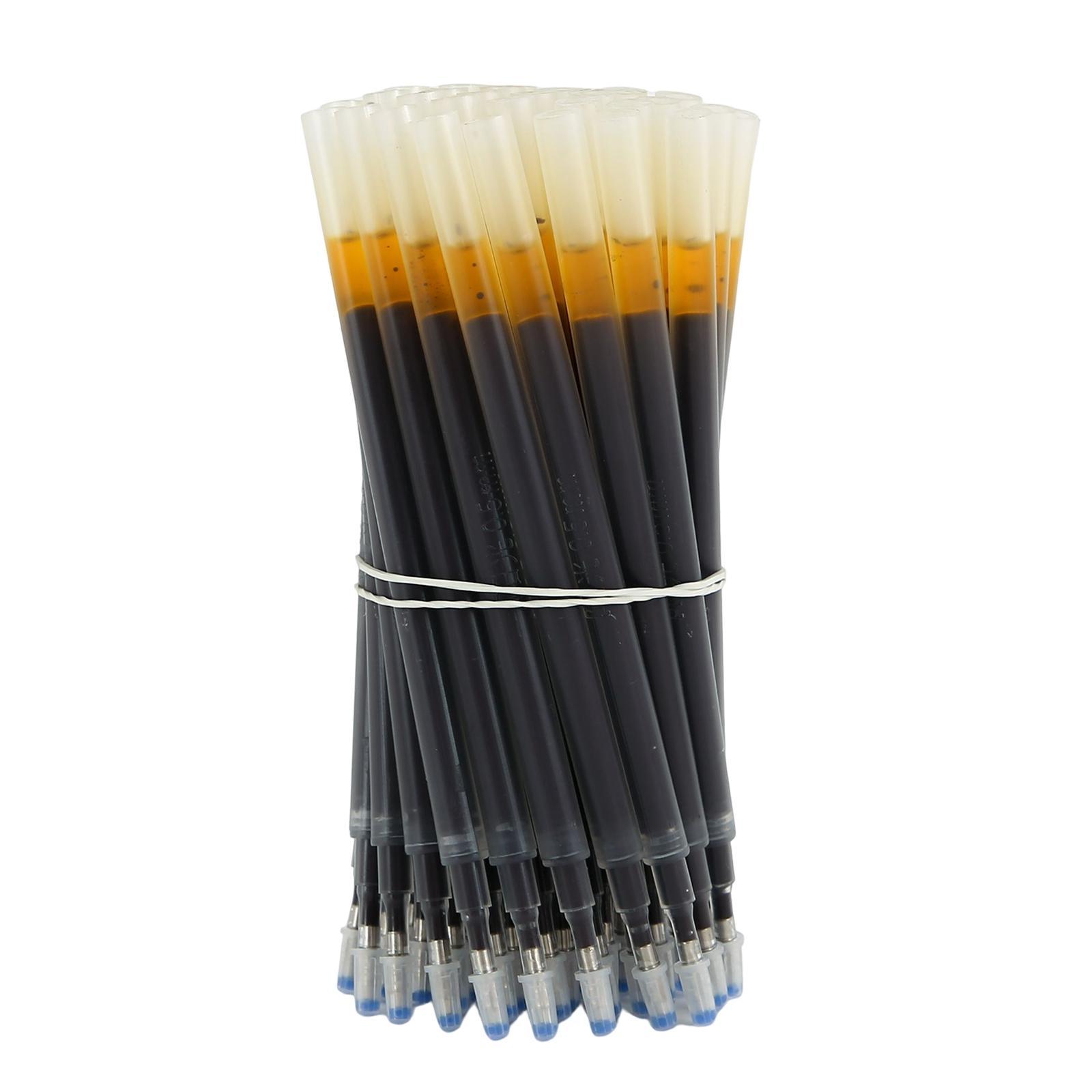 50pcs Fabric Marker Pen Refill Heat Erasable Fabric Marking Pens Auto Vanishing Pen for Tailors Sewing and Quilting Dressmaking