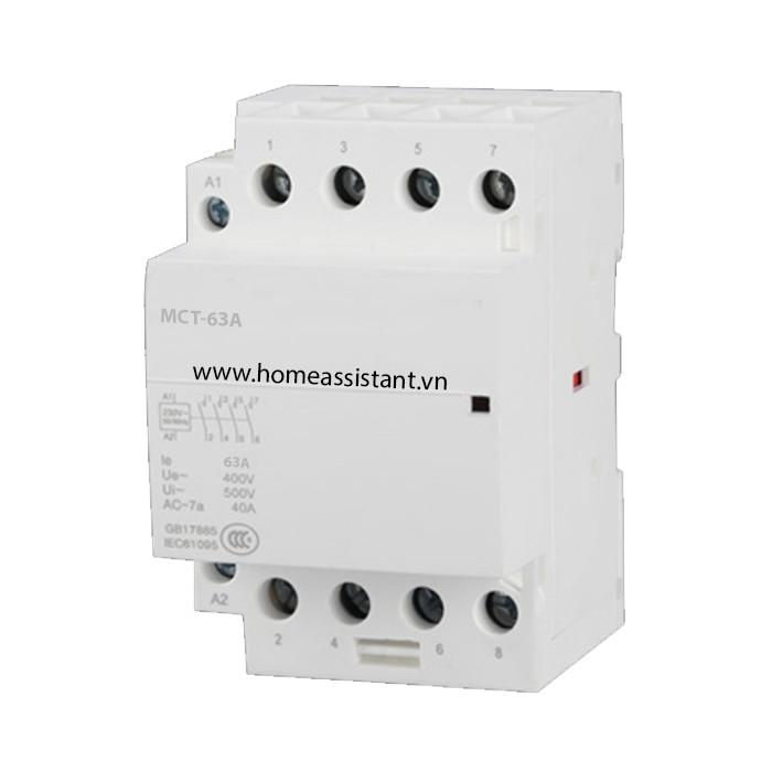 Khởi Động Từ 3 Pha 4P 63A MCT-63 (Contactor)