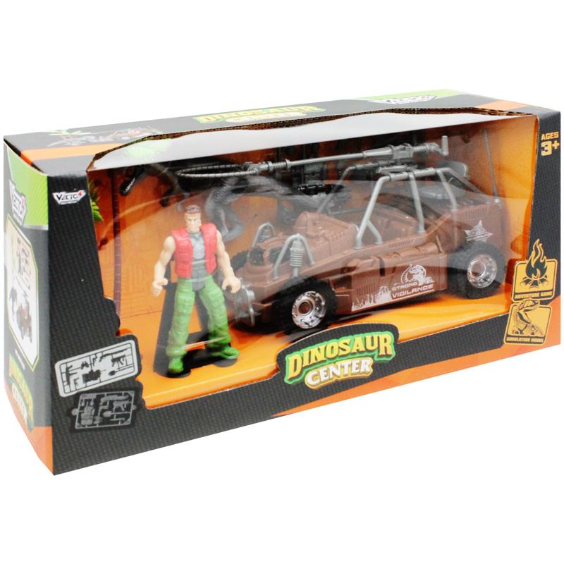 Bộ Đồ Chơi Trung Tâm Nghiên Cứu Khủng Long - Xe Bọc Thép - Vecto DN7743B