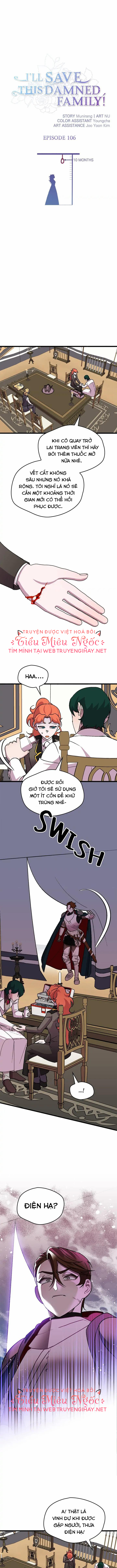 tôi sẽ cứu lấy gia tộc sắp sụp đổ chapter 106 2