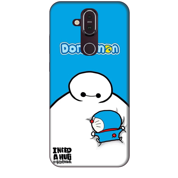 Ốp lưng dành cho điện thoại NOKIA 8.1 Big Hero Doraemon