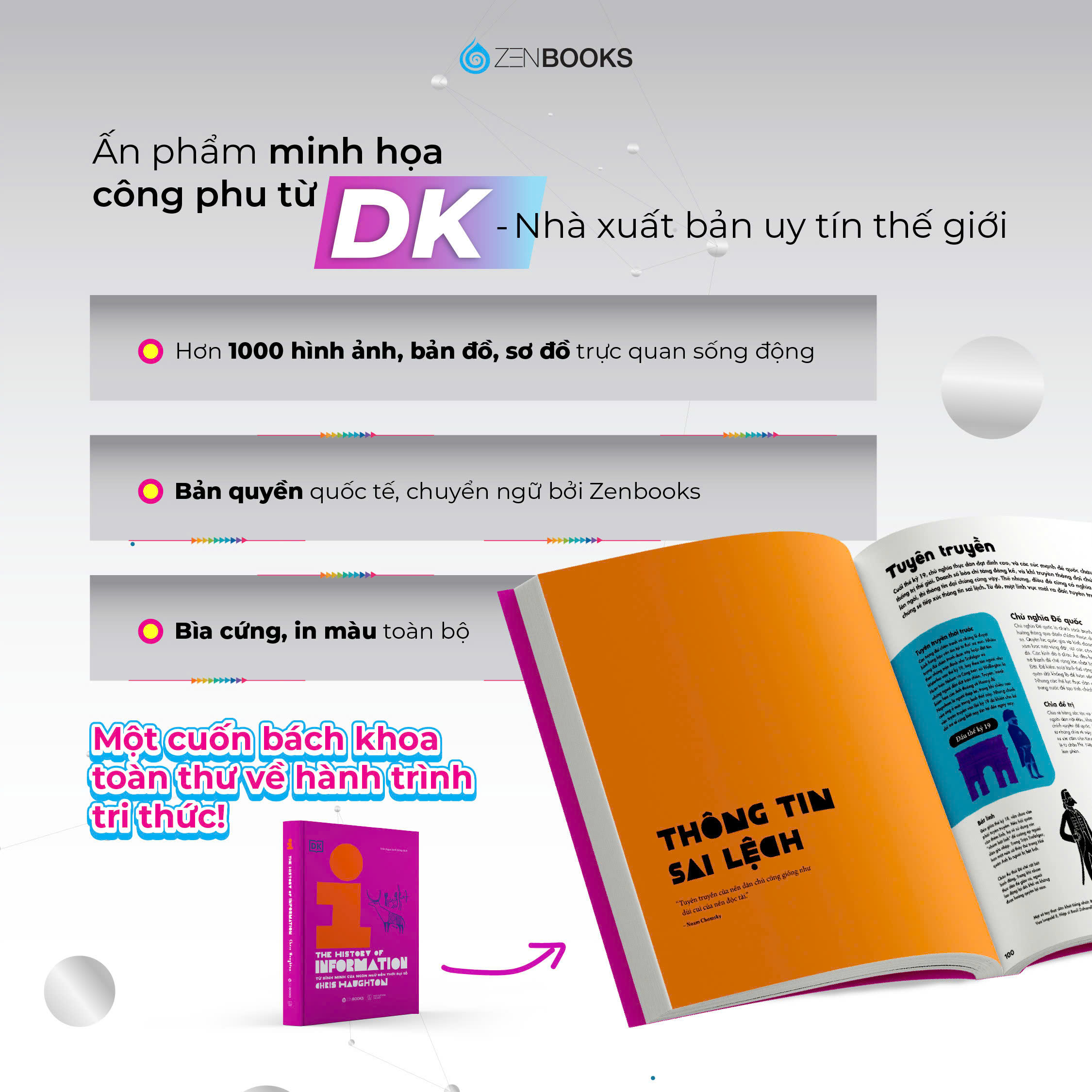 Sách - Lịch Sử Thông Tin - The History of Information: Từ Bình Minh Của Ngôn Ngữ Đến Thời Đại Số