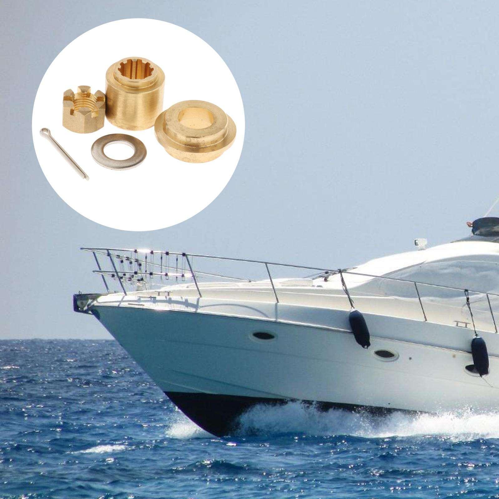 Propeller Installation Nut KIT for Yamaha 20 25 30HP Spacers Boat Parts
