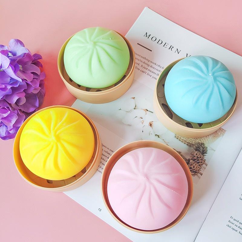 Đồ chơi Squishy Mochi dễ thương,mềm bánh bao chân thực mềm mịn giảm stress co dãn đàn hồi ngộ nghĩnh giải tỏa căng thẳng